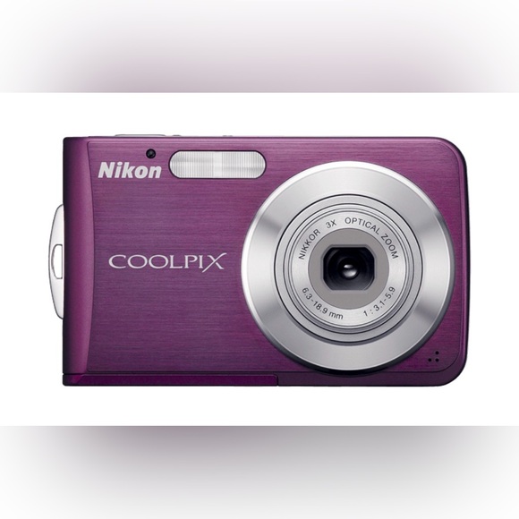 Nikon Coolpix Vibrant Purple Camera